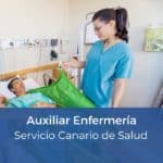 Oposición Auxiliar Enfermería TCAE Canarias