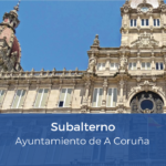 Subaterno/a - Ayuntamiento A Coruña